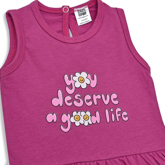 Baby Girl Frock & Short Set (Good Life)