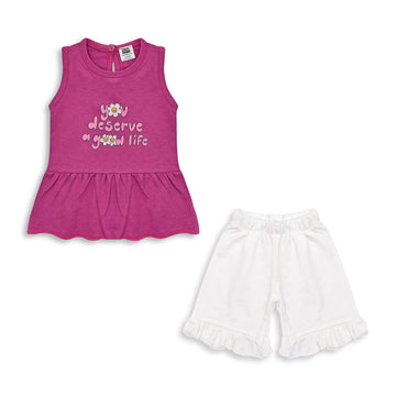 Baby Girl Frock & Short Set (Good Life)