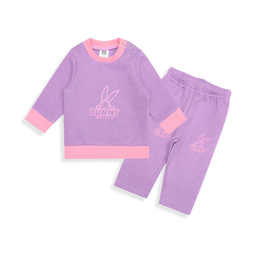 Bunny Print Sweatshirt & Trouser