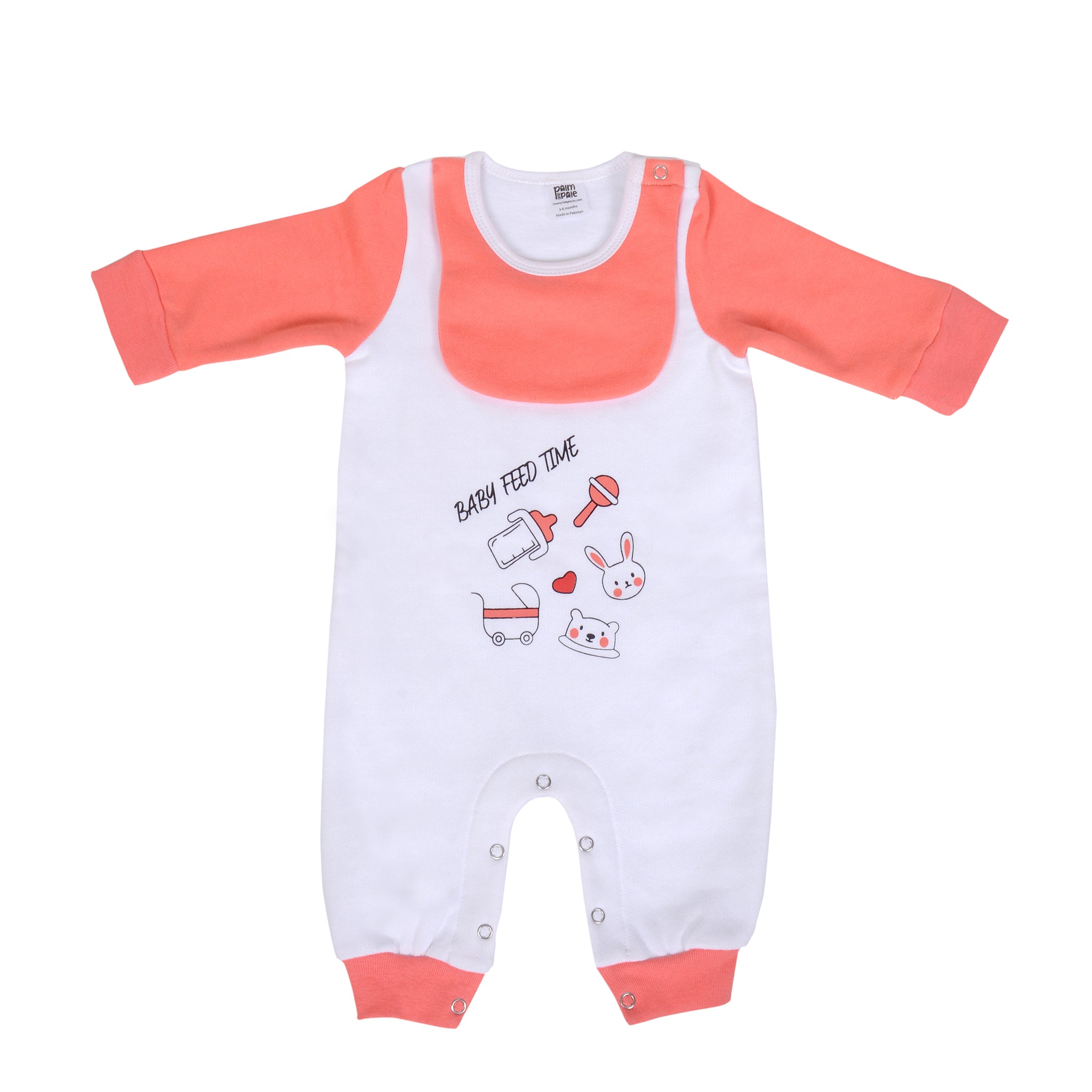 Full Length Newborn Bib Romper