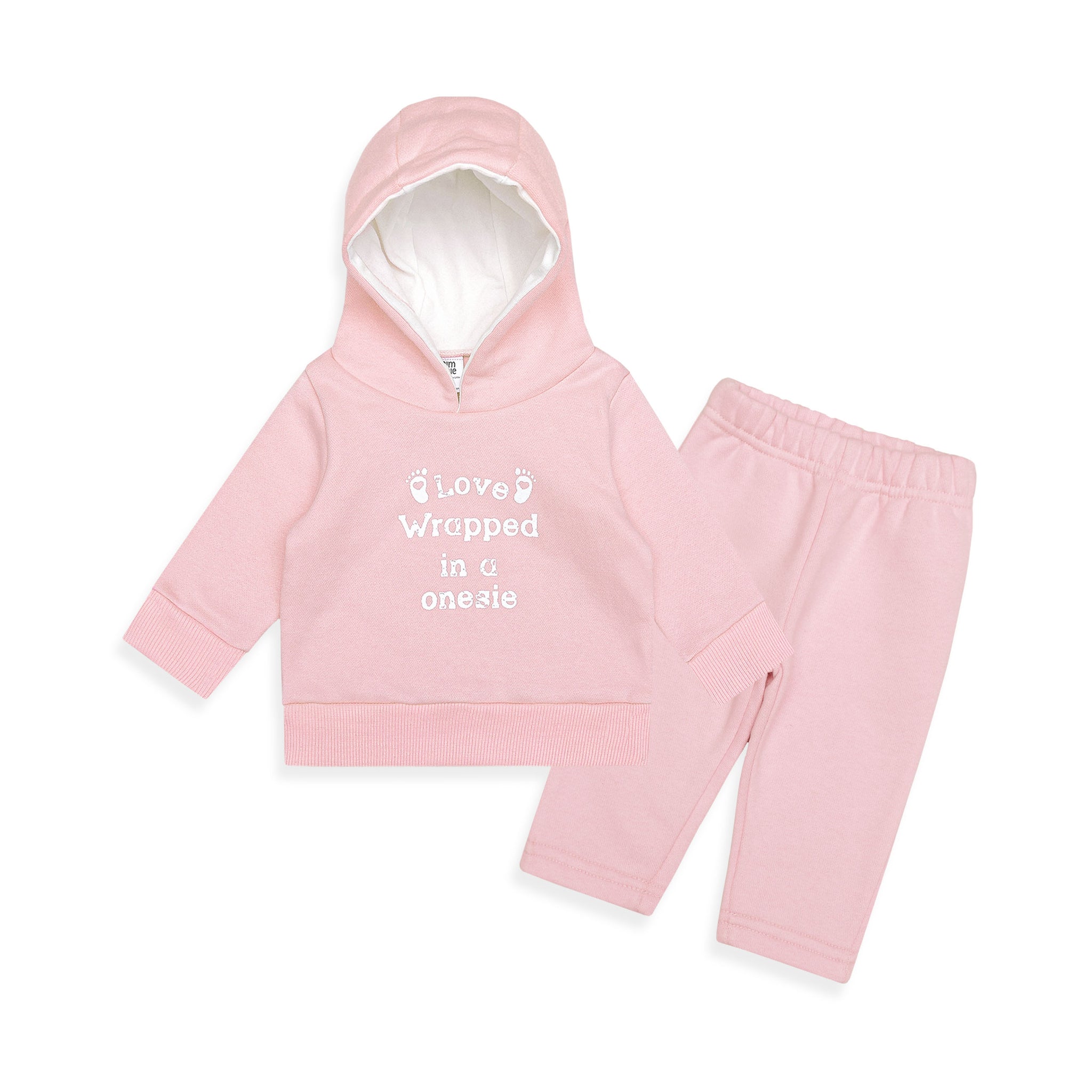 Baby Pink Hoodie & Trouser